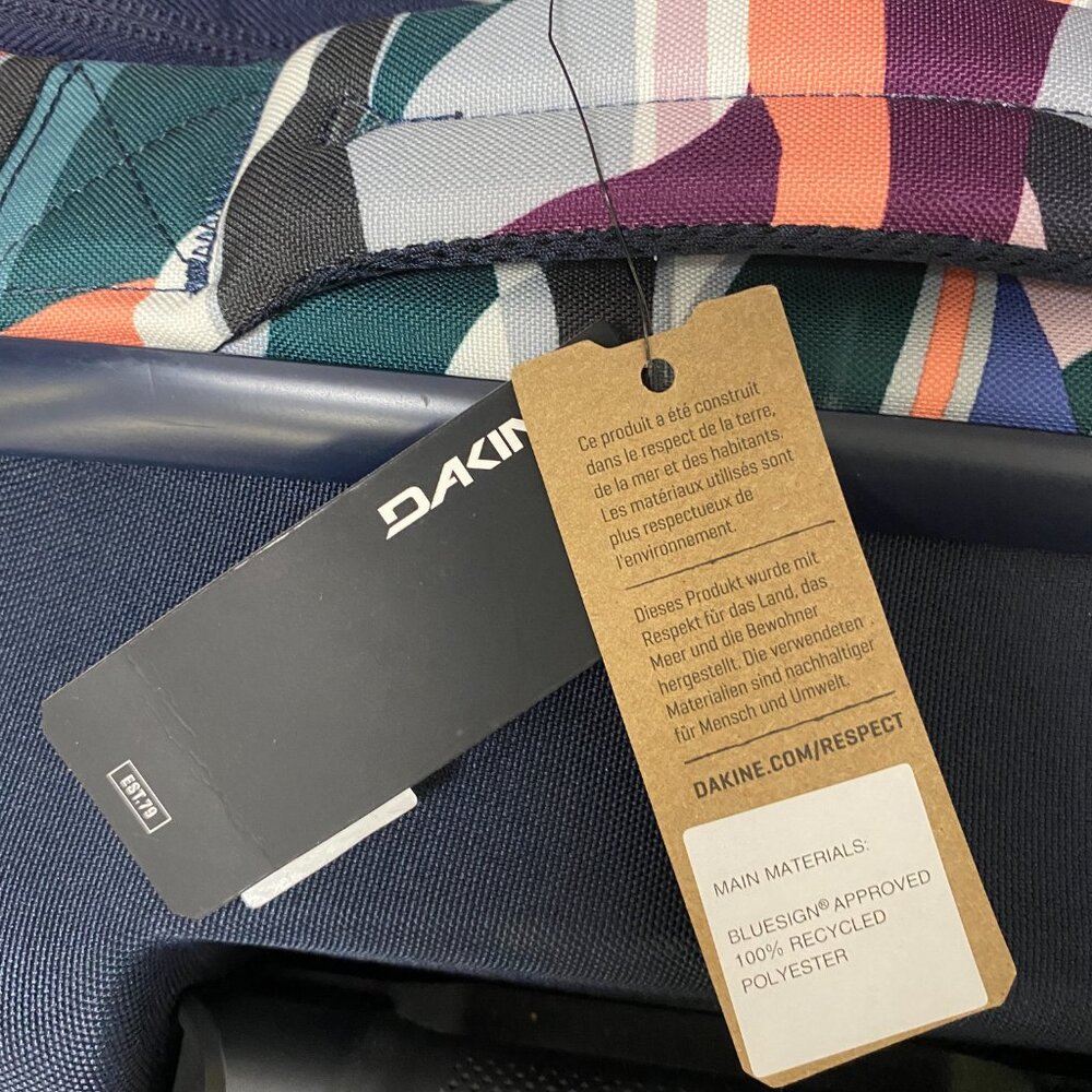 Dakine Split Roller 85L Wheeled Travel Bag Night Skyline/White - Picture 6 of 6